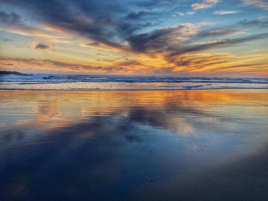 Pacific Sunset  Photograph by Jerry Abbott