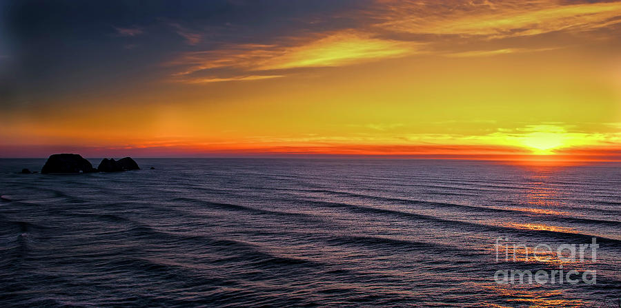 Sunset Photograph - Pacific Sunset by Jon Burch Photography