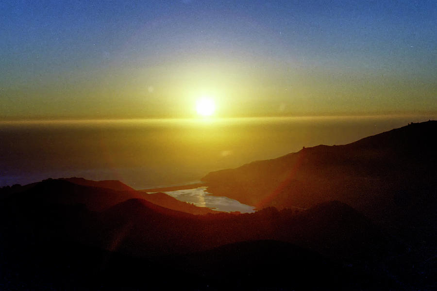 Pacific Sunset Marin Countyu Photograph by Paul Vitko
