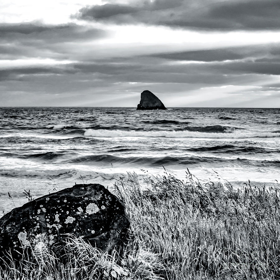 Pacific Ocean Beauty 2 - Black And White Photograph by Jack Andreasen ...