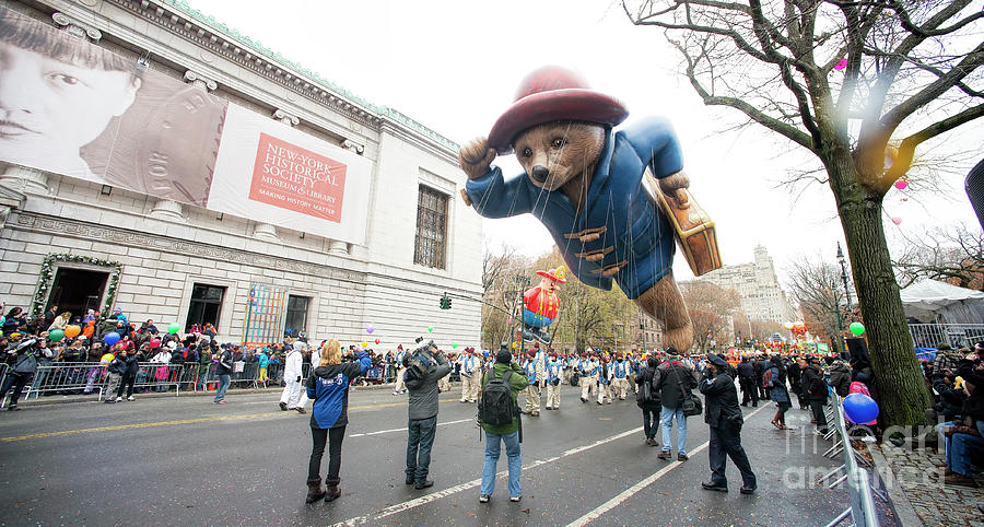 Paddington Bear Balloon at Macys Thanksgiving Day Parade Photograph by David Oppenheimer