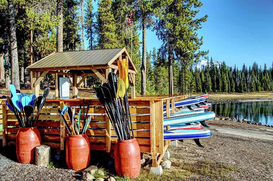 Paddle boats Photograph by Loyd Towe Photography