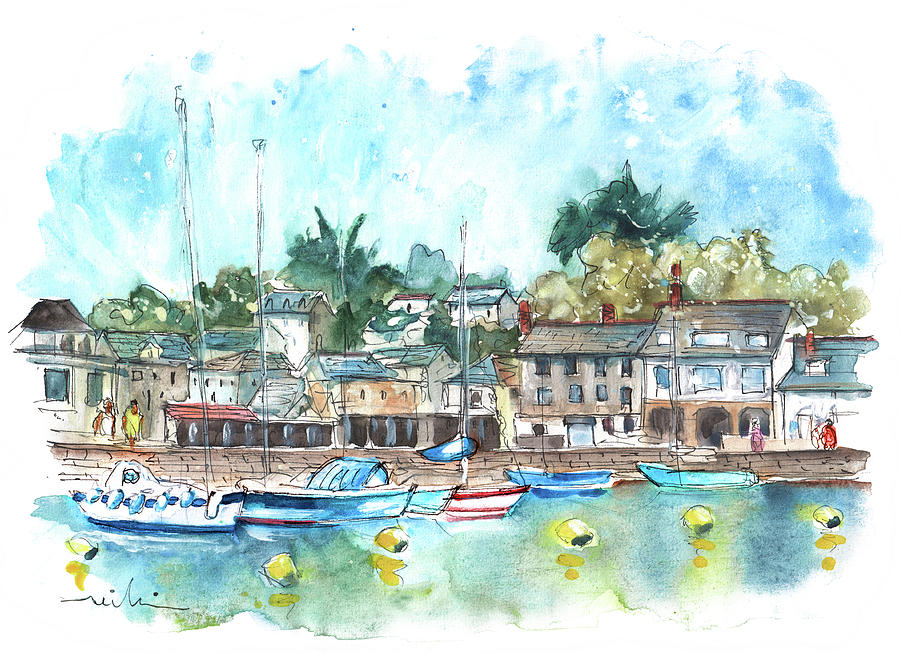 Padstow 01 Painting by Miki De Goodaboom