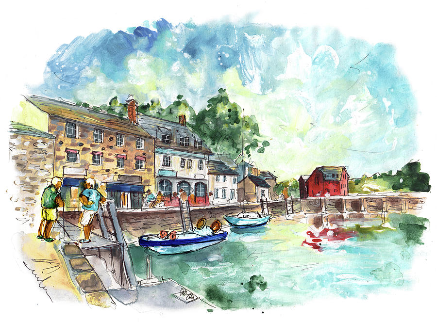 Padstow 05 Painting by Miki De Goodaboom