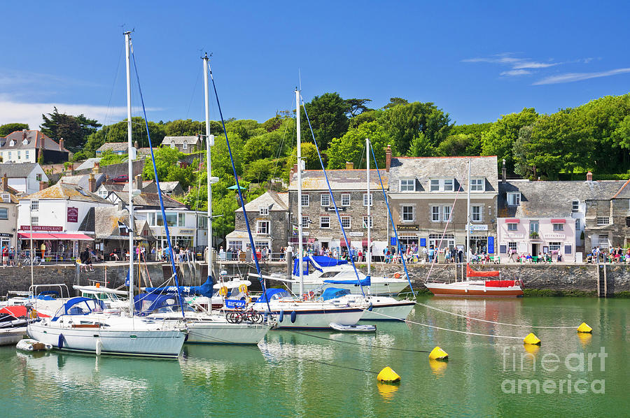 Padstow harbour, Cornwall, England Photograph by Neale And Judith Clark