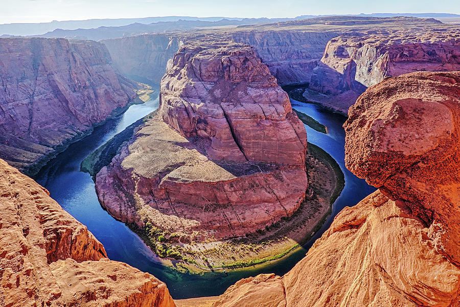 Page Arizona Horseshoe Bend Red Rock Colorado River Photograph by Toby McGuire