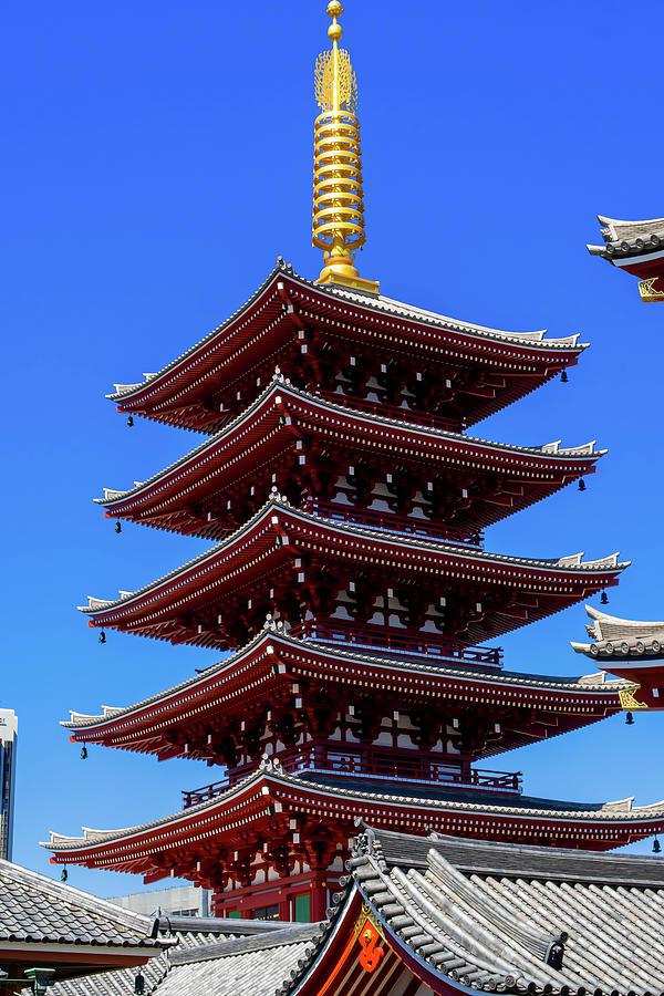 Pagoda of Senso-ji- Tokyo, Japan Photograph by Brian Anderson - Pixels