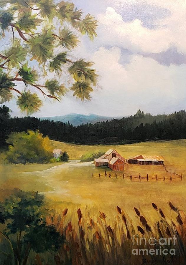 Pagosa Farm Painting by Barbara Haviland