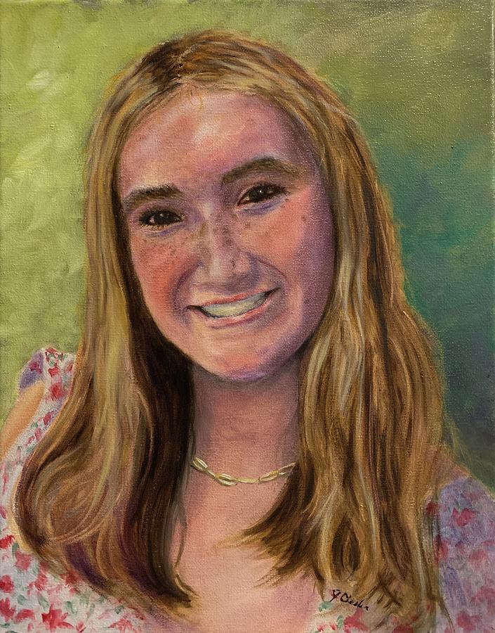 Paige Painting by Jan Chesler