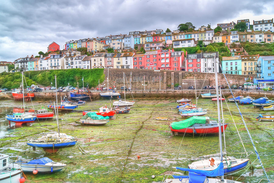 Paignton Harbour  Devon  Photograph by Gerry Greer