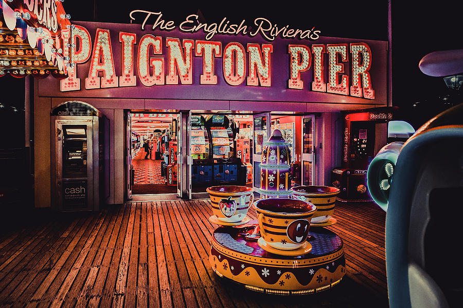 Paignton Pier, Devon, UK by Maggie McCall Paignton Pier, Devon, UK by Maggie McCall