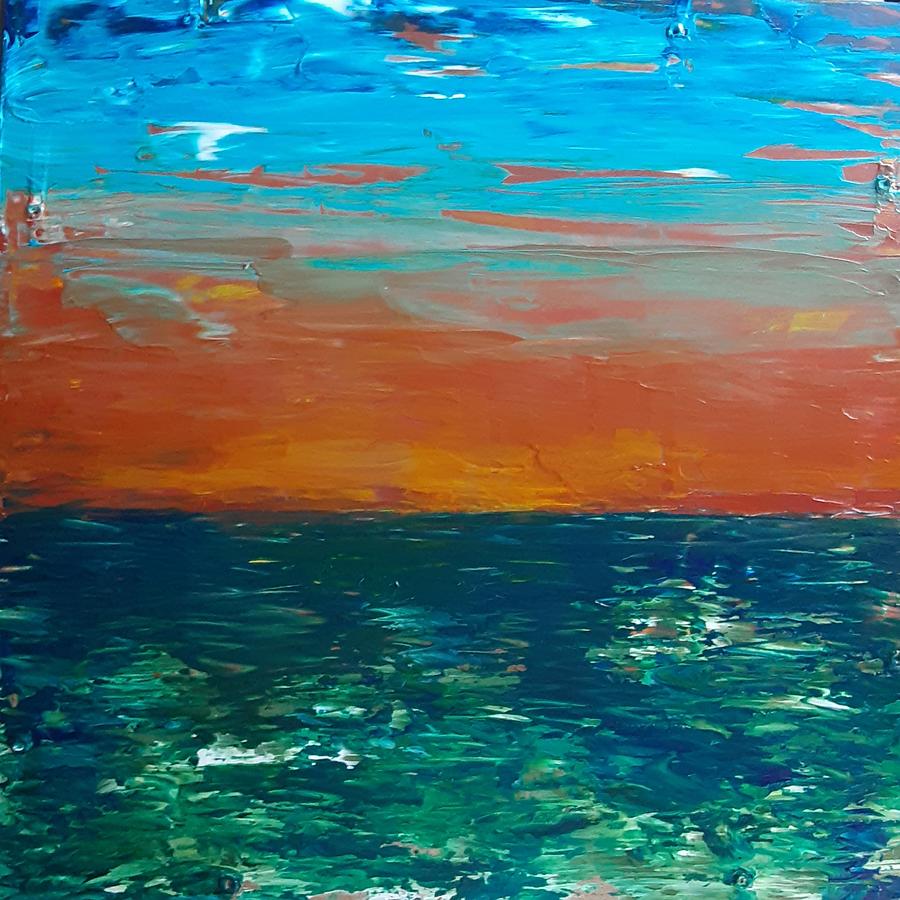 Paint 1 Painting by Violet Jaffe