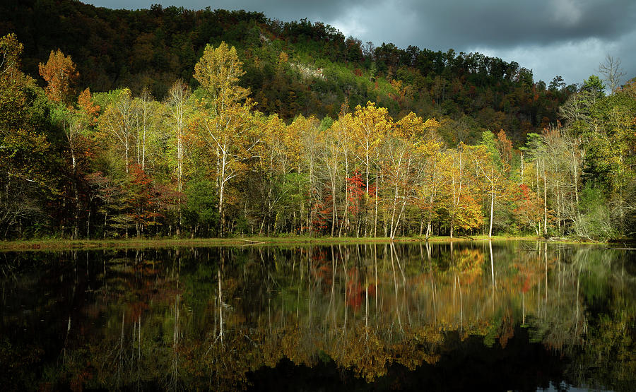 Paint Creek Pond Photograph by Allen Tweed Pixels