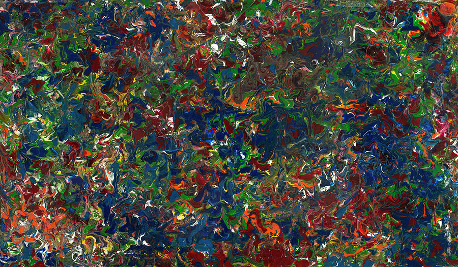 Abstract Painting - Paint number 1 by James W Johnson