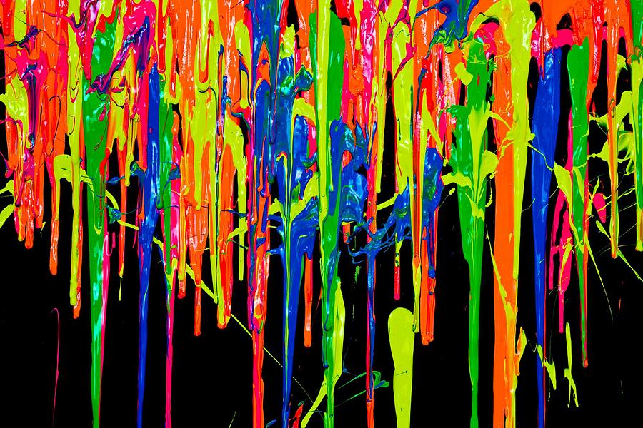 Paint Splash Digital Art by Teresa Trotter
