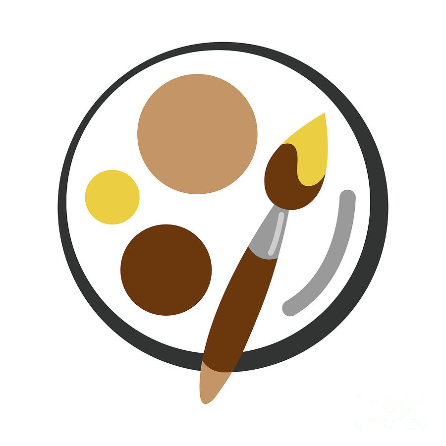 paintbrush icon logo