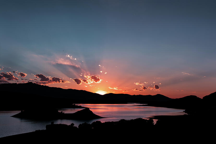 Dawn in Yuba Lake State Park Photograph by Barbara Sophia Photography