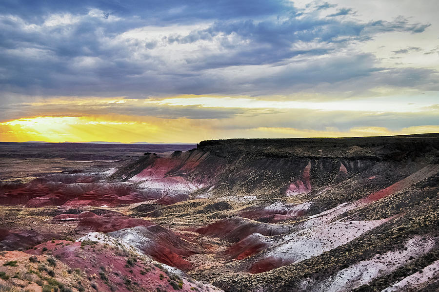 Painted Desert Arizona Sunset Photograph by Kyle Hanson