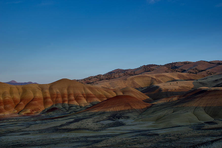 Painted Hills at sunset Photograph by Tyler Hulett