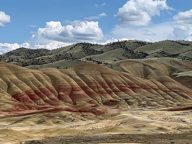 Painted Hills, Oregon 2 Photograph by Val Oconnor