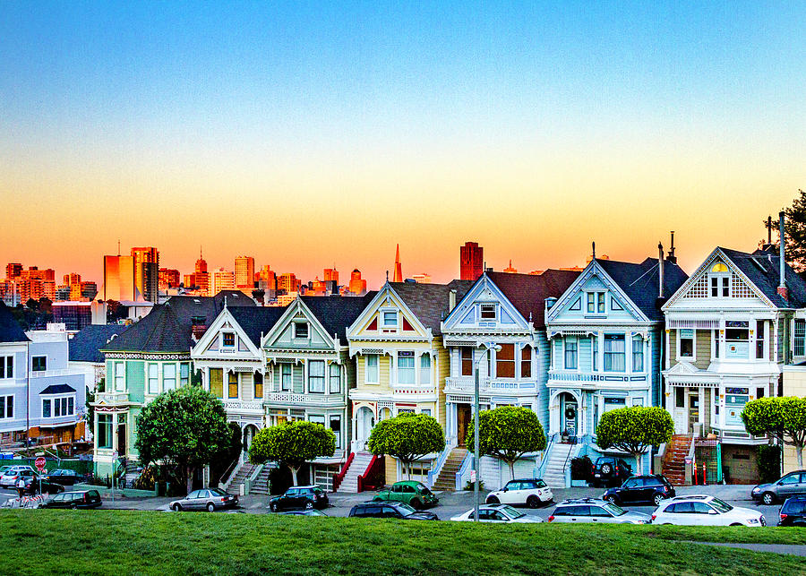 Painted Ladies Photograph