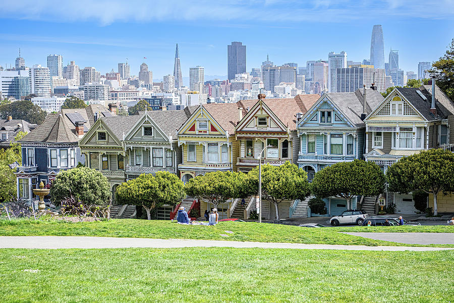 San Francisco Photograph - Painted Ladies by Marla Brown