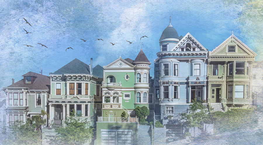 Painted Lady Row Photograph by Patti Deters