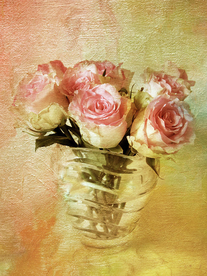 Painted Roses Photograph by Jessica Jenney
