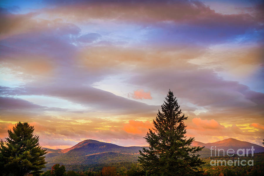 Painted Skys Over Maine Photograph by Alana Ranney