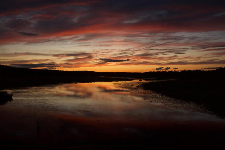 Painted sunset Photograph by David Pratt