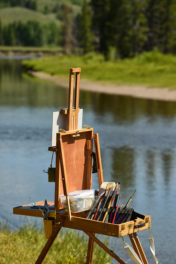 Painting Kit in Nature Photograph by Jeff R Clow