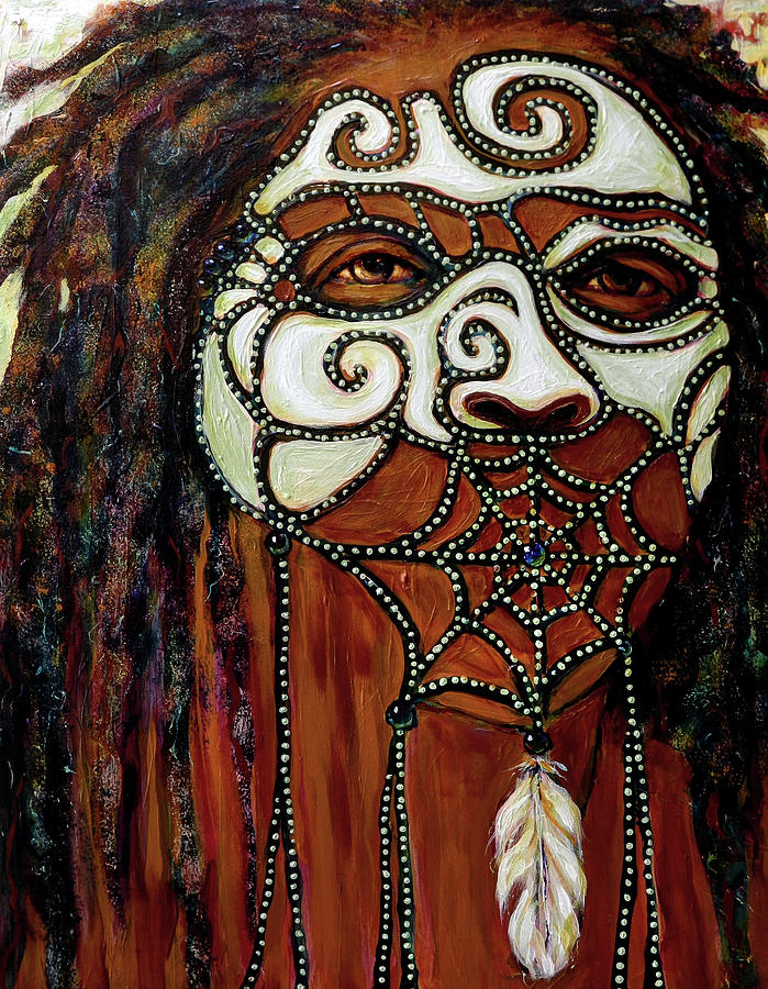 Painting - Speak No evil Painting by Cora Marshall