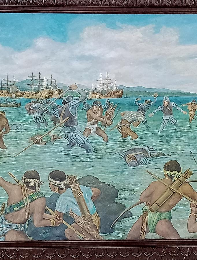 Paintings Of The Battle Of Mactan Painting by Marlon Mendoza Fine Art