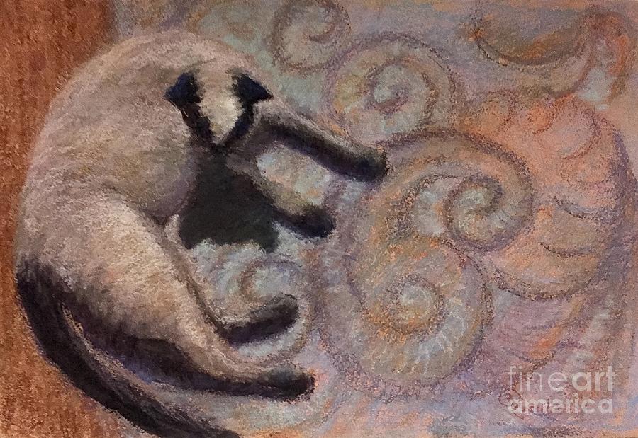 Paisley Repose Pastel by B Rossitto