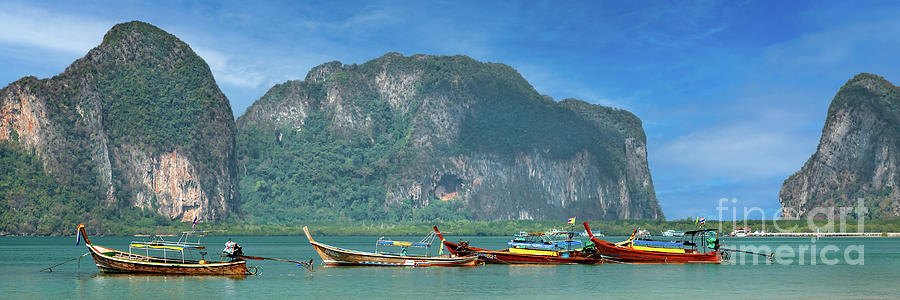 Pak Meng Harbour Thailand Photograph by Adrian Evans