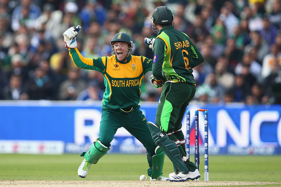 Pakistan v South Africa: Group B - ICC Champions Trophy Photograph by Michael Steele