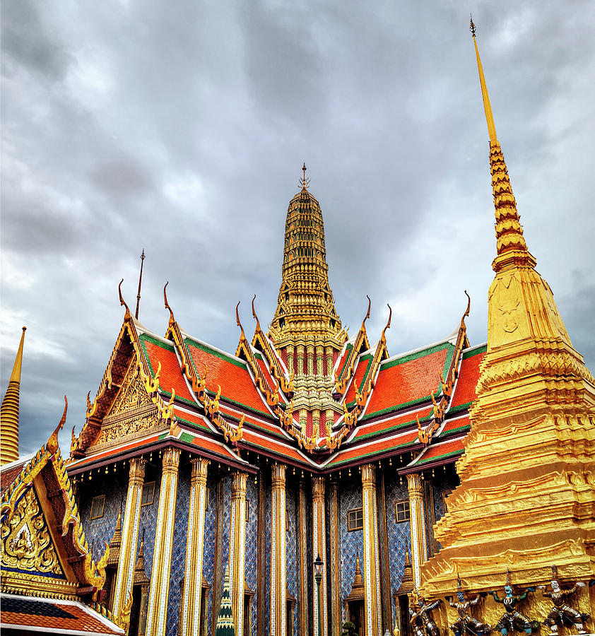 Palace in Bangkok Photograph by Maria Coulson