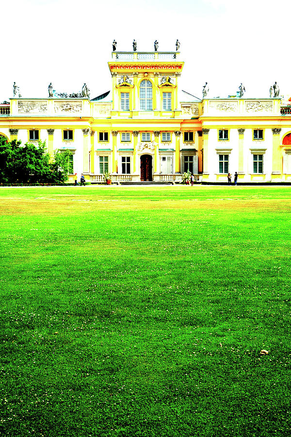 Palace In Wilanow In Warsaw, Poland 2 Photograph by John Siest