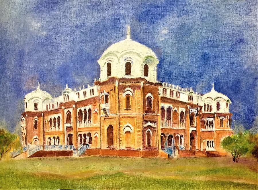 Palace Painting by Khalid Saeed