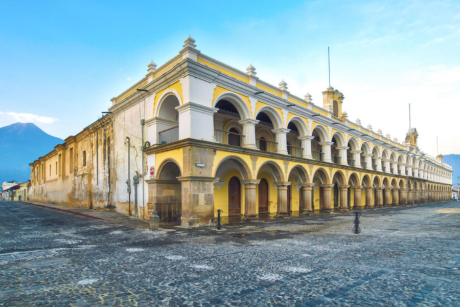 Palace of the Capitans Antigua, Guatemala Photograph by Davidsimonphoto