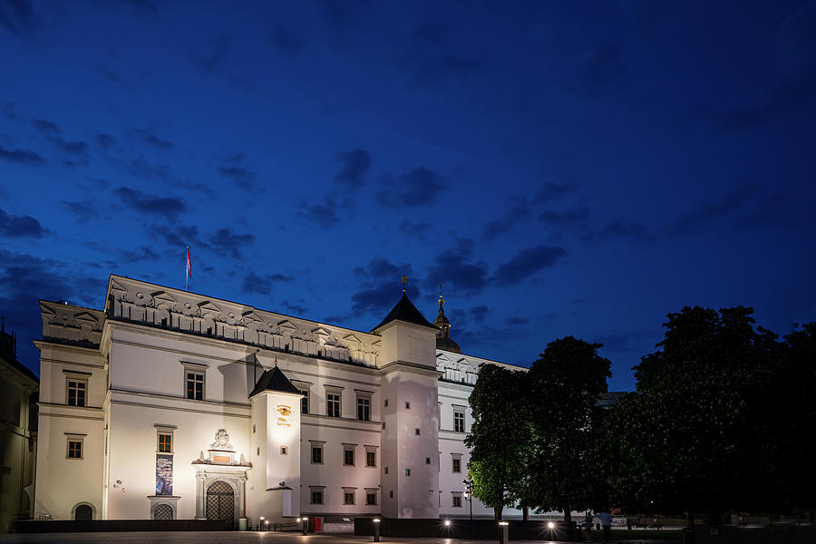 Palace Of The Grand Dukes Of Lithuania In Vilnius Photograph By Sergio ...