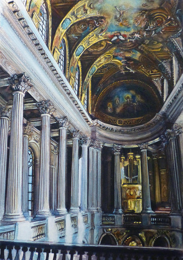 Palace of Versailles II Painting by Henrieta Maneva
