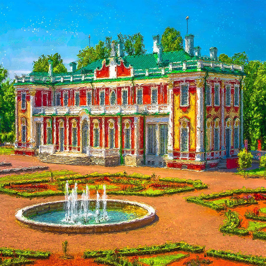 Palace Wall Art Artwork Painting by Ken Redd | Fine Art America