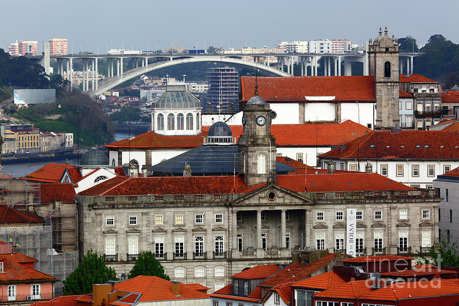 Palacio da Bolsa building Porto Portugal Photograph by James Brunker