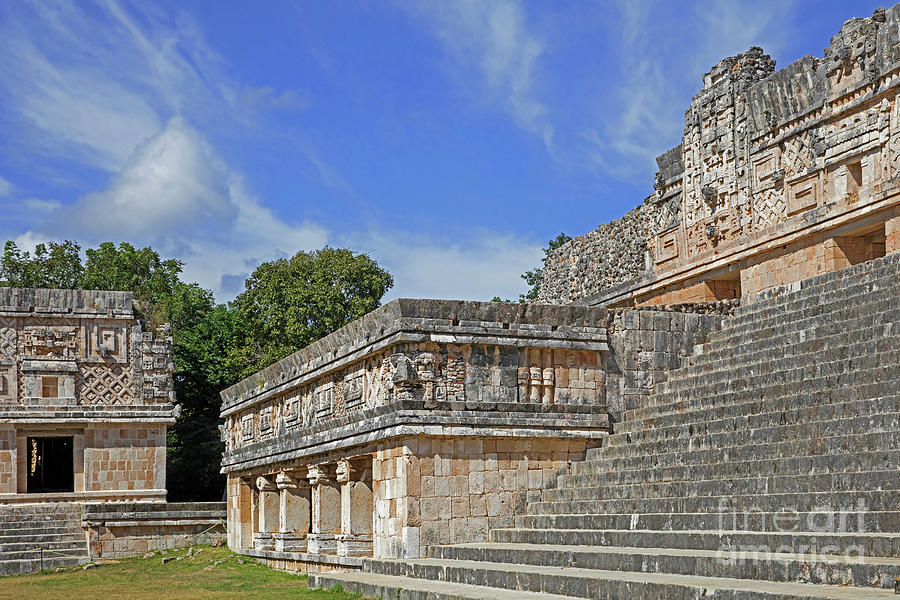 Palacio del Gobernador in Uxmal, Yucatan, Mexico Photograph by Arterra Picture Library
