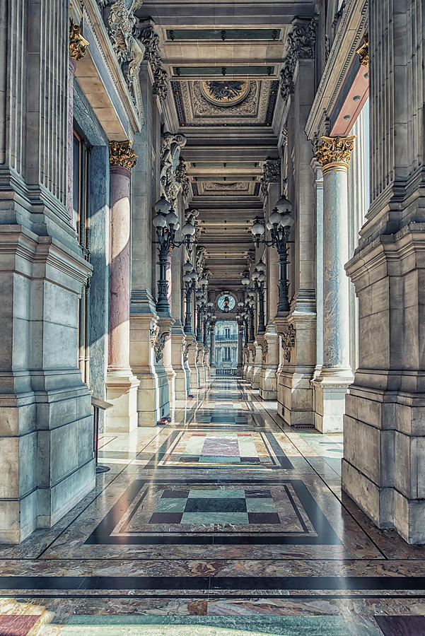 Architecture Photograph - Palais Garnier Architecture by Manjik Pictures
