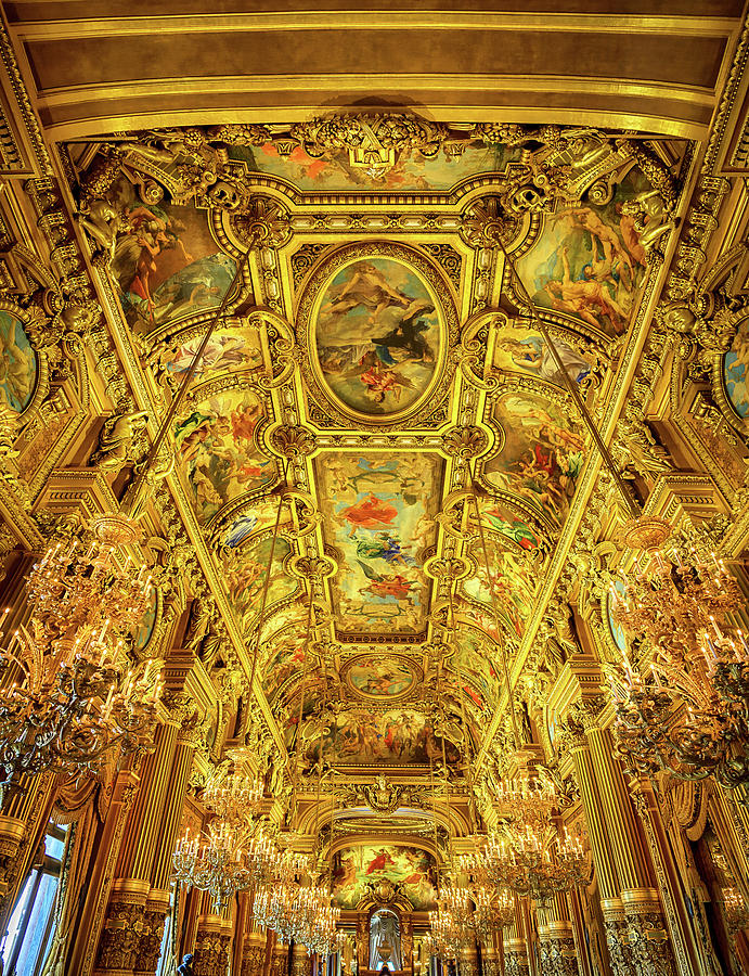 Palais Garnier Ceiling Photograph