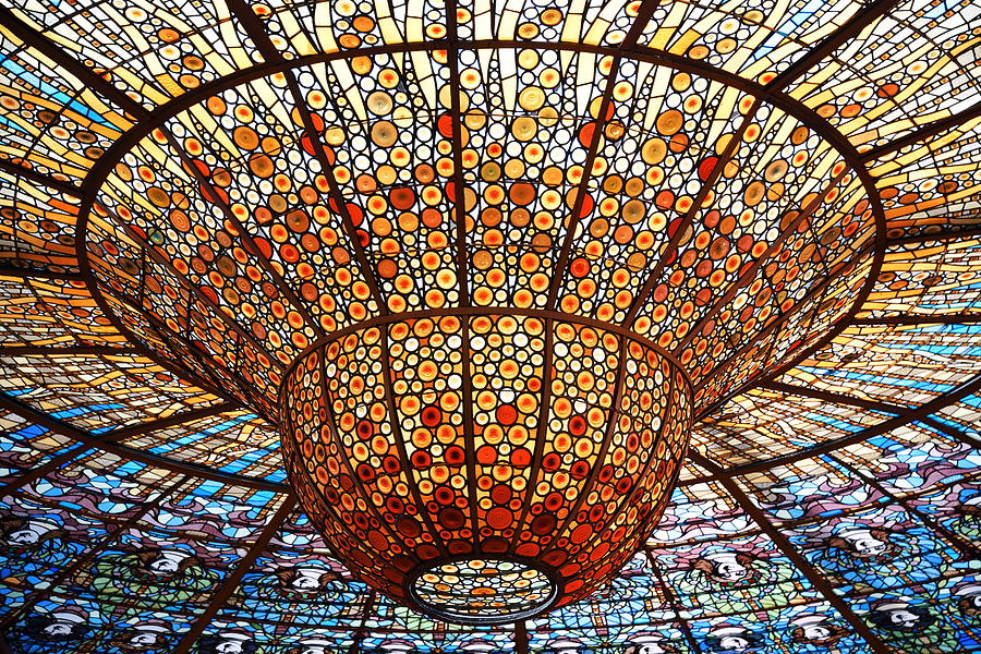 Palau de la Musica Catalana Interior Photograph by Songquan Deng