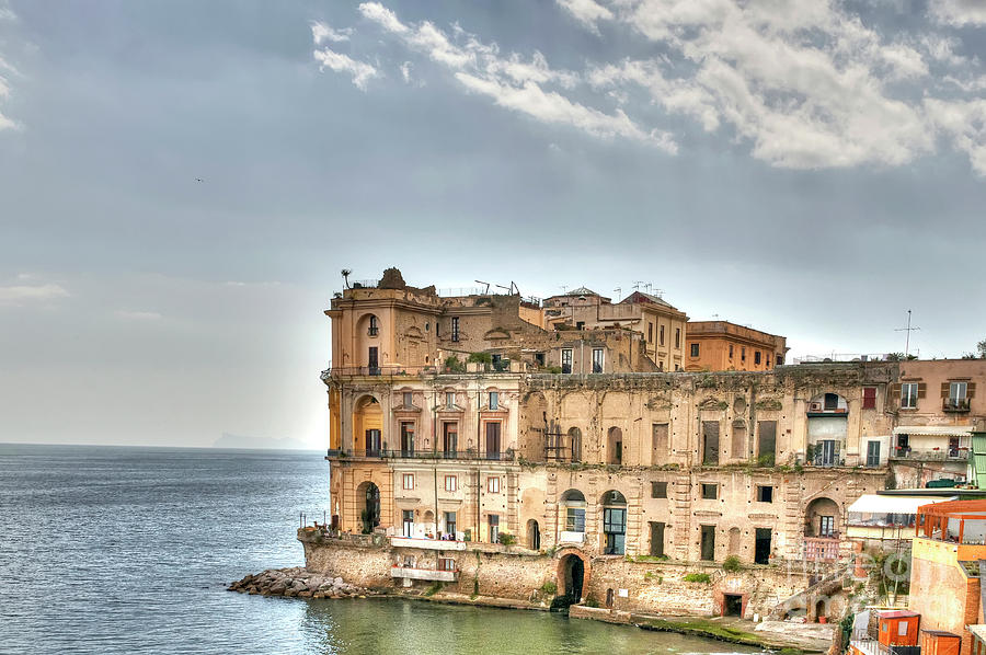 Naples - Palazzo DonnAnna - Italy Photograph by Paolo Signorini