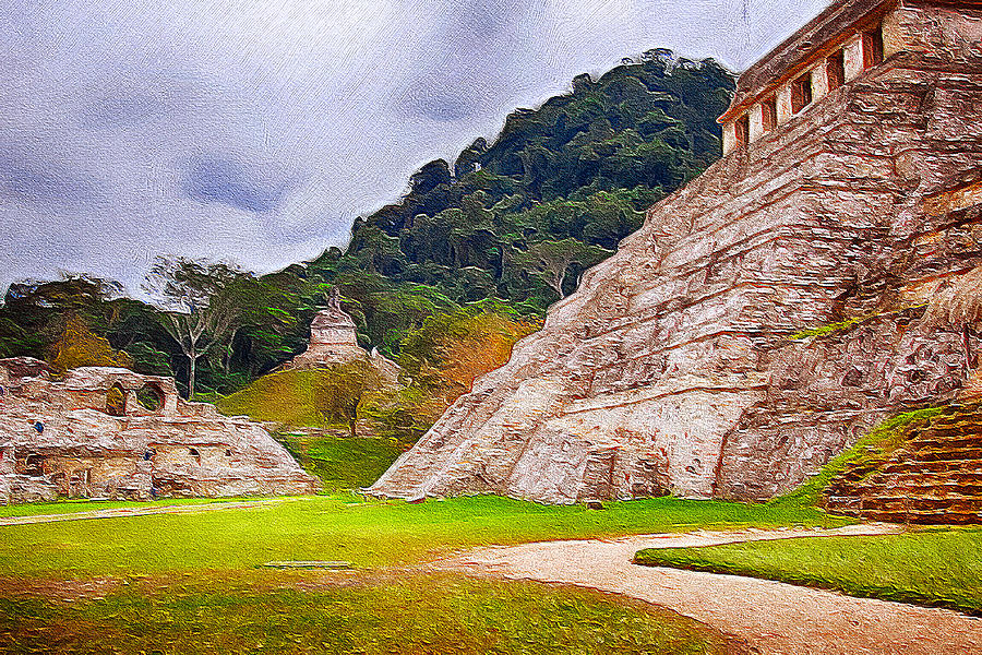 Palenque Mayan Ruins Photograph by Tatiana Travelways